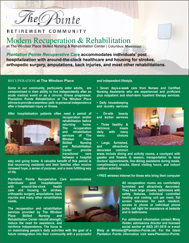 Modern Recuperation and Rehabilitation at The Windsor Place Sklilled Nursing and Rebab Center in Historic Columbus, Mississippi USA
